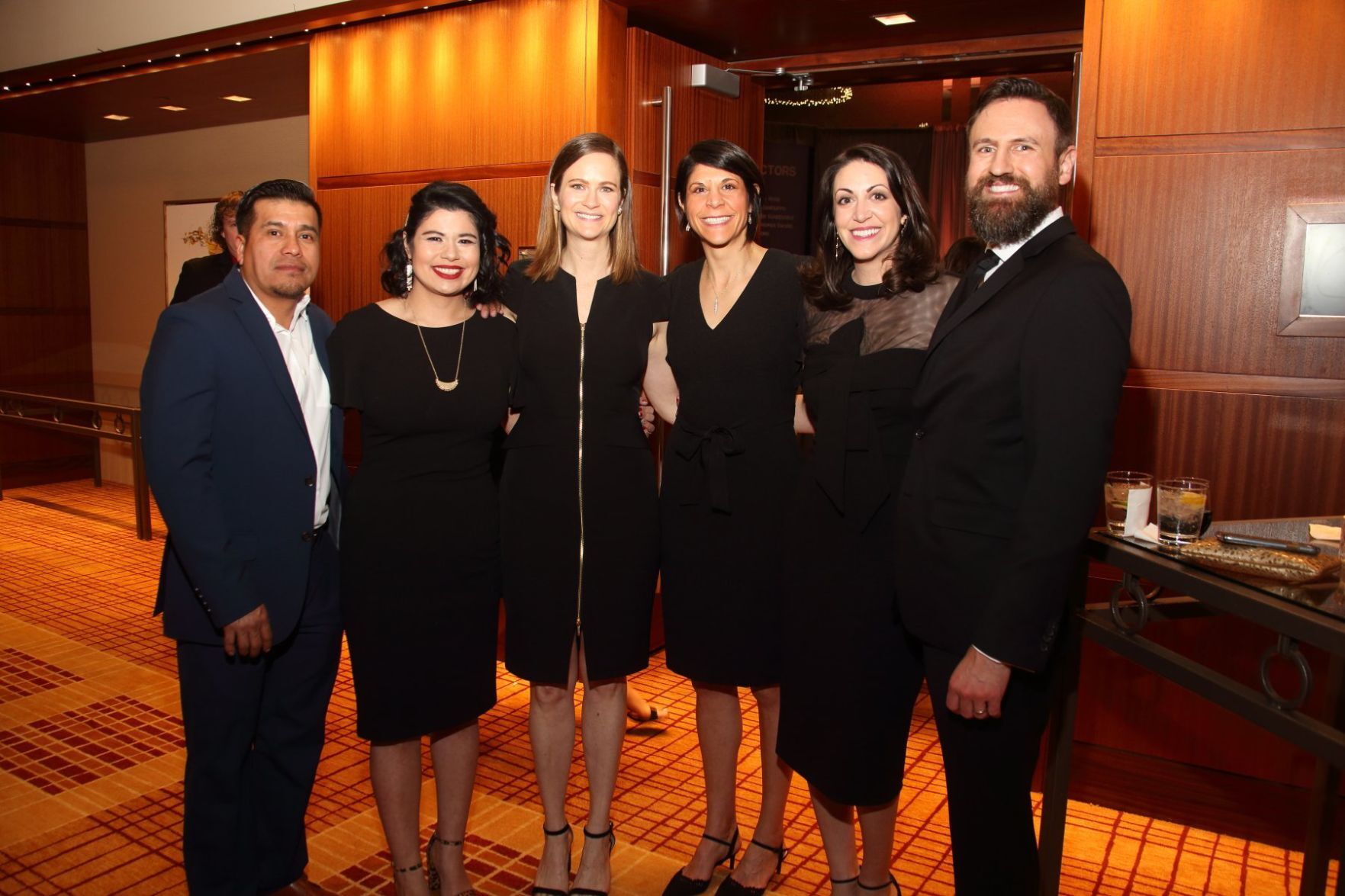 Ramon and Krysta Grangeno, Erica Slater, Kristin Slater, Kylie and Jay Piatt